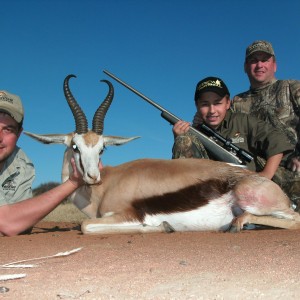 Springbok Hunt with HartzView Hunting Safaris in South Africa
