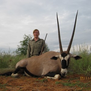 Oryx with Kowas Hunting Safaris