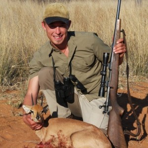 Steenbok hunted in Namibia