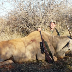 32" Cape Eland taken near Grootfontein, Namibia