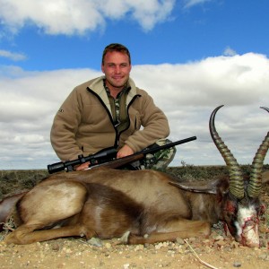 14 1/2" Black Springbuck taken near Beaufort West, South africa