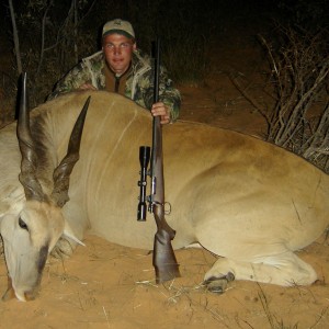 35" Livingstone Eland taken near Grootfontein, Namibia