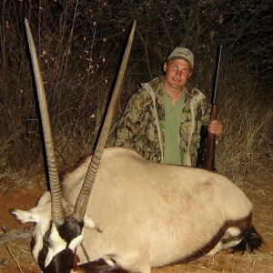 39" Gemsbuck taken in Namibia