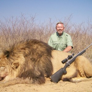 Lion Hunt at HartzView Hunting Safaris