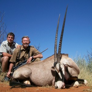 Gemsbok Hunt at HartzView Hunting Safaris