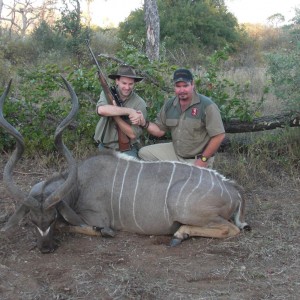 Kudu hunted in Zimbabwe