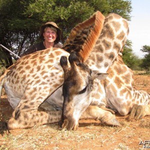 Hunting Giraffe in South Africa with Dalerwa Ventures for Wildlife