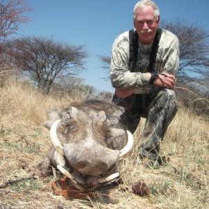 Bowhunting Warthog in Namibia