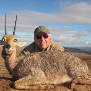 Vaal Rhebok hunted with Andrew Harvey Safaris