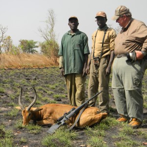 Western/Buffon Kob hunted in Benin with Club Faune