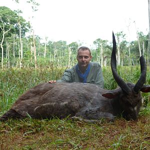 Western Sitatunga hunted in Cameroon with Club Faune