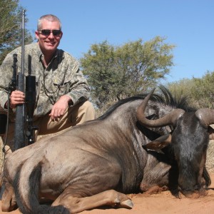Blue Widebeest hunted w/ Motshwere Safaris