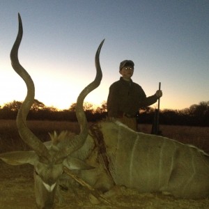 My son's Kudu.  53"