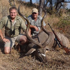 Kudu Zimbabwe with PH Hilton Nichols