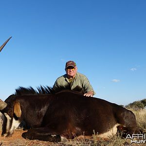 Sable hunted with Wintershoek Johnny Vivier Safaris