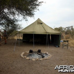 Tent Camp in Namibia