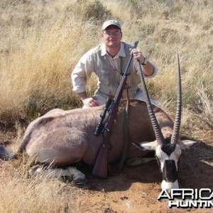 Hunting Gemsbok South Africa