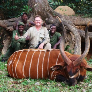 Bongo 36 inch no 2 SCI Hunted with CAWA in CAR