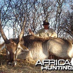 Hunting Waterbuck Namibia