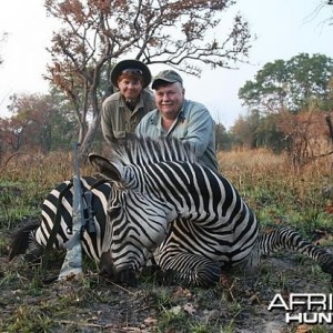 Zebra Hunting in Tanzania