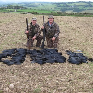 uncle keith on the left my father on right still hunting in their late 70/s