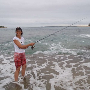 Fishing at Inhaca Island