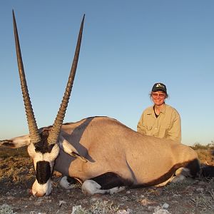 Gemsbok hunt with Wintershoek Johnny Vivier Safaris