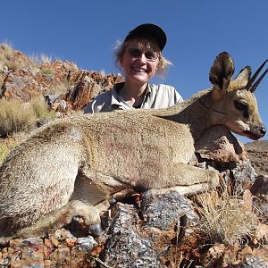 Klipspringer hunt with Wintershoek Johnny Vivier Safaris