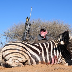 Zebra at Kanana