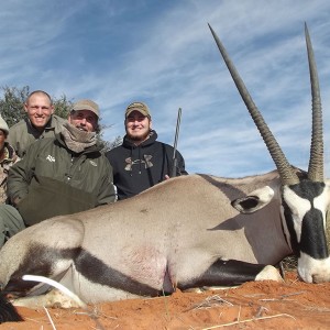 Gemsbok hunt with Wintershoek Johnny Vivier Safaris