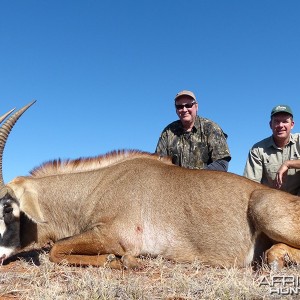 Roan hunt with Wintershoek Johnny Vivier Safaris