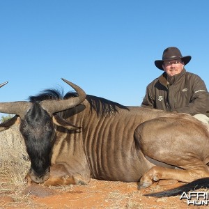 Blue Wildebeest hunt with Wintershoek Johnny Vivier Safaris