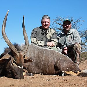 Nyala hunt with Wintershoek Johnny Vivier Safaris
