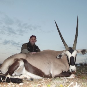 Gemsbok hunt with Wintershoek Johnny Vivier Safaris