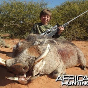 Warthog hunt with Wintershoek Johnny Vivier Safaris