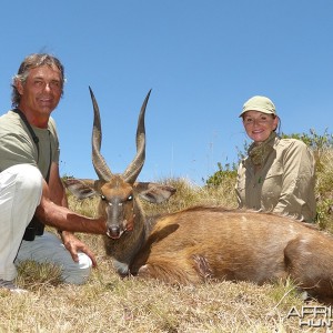 Bushbuk hunt with Wintershoek Johnny Vivier Safaris