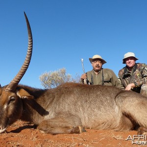 Waterbuck hunt with Wintershoek Johnny Vivier Safaris