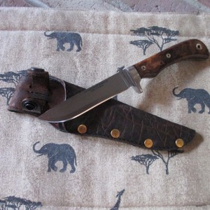 Diamond blade with ironwood handel