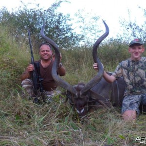 55" Kudu bull shot at King's Kloof, by a client.
