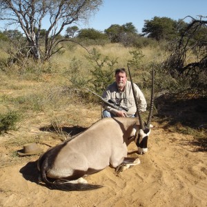 Gemsbock taken in the Kalahari April 2014