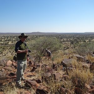 Paul at Kudu Overlook