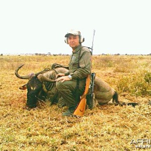 Wildebeest Shot at Emboret, Tanzania