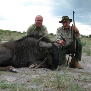 Me and my safari agent Poul Kardasz from Omalanga Safaris Poland