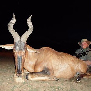 Michael J. Storinsky and his Red Hartebeest
