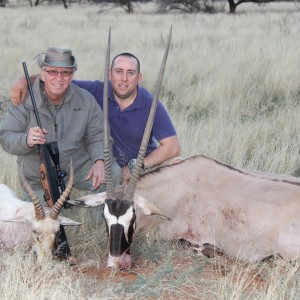 Gemsbok and Blesbok