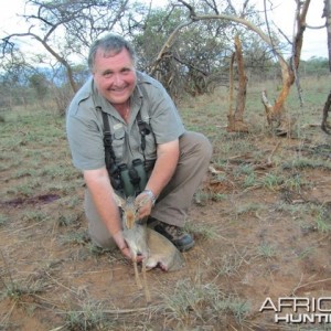 Guenther Dik Dik Hunted in Uganda