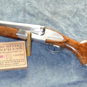 Double Rifle 750 Nitro Express made by Armitalia di Lucchini Sandro & C