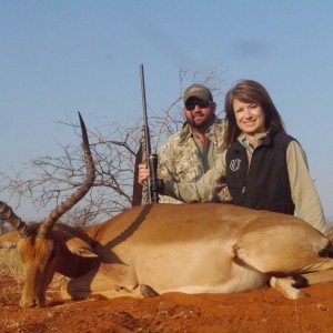 Impala hunted at Limcroma Safaris