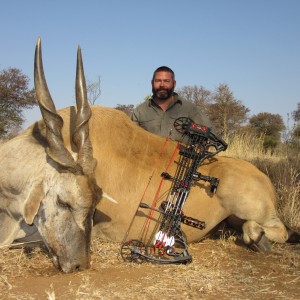 Eland hunted at Limcroma Safaris