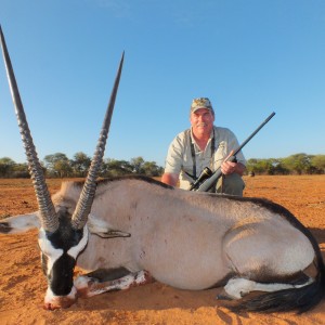 Gemsbok hunted with Limcroma Safaris